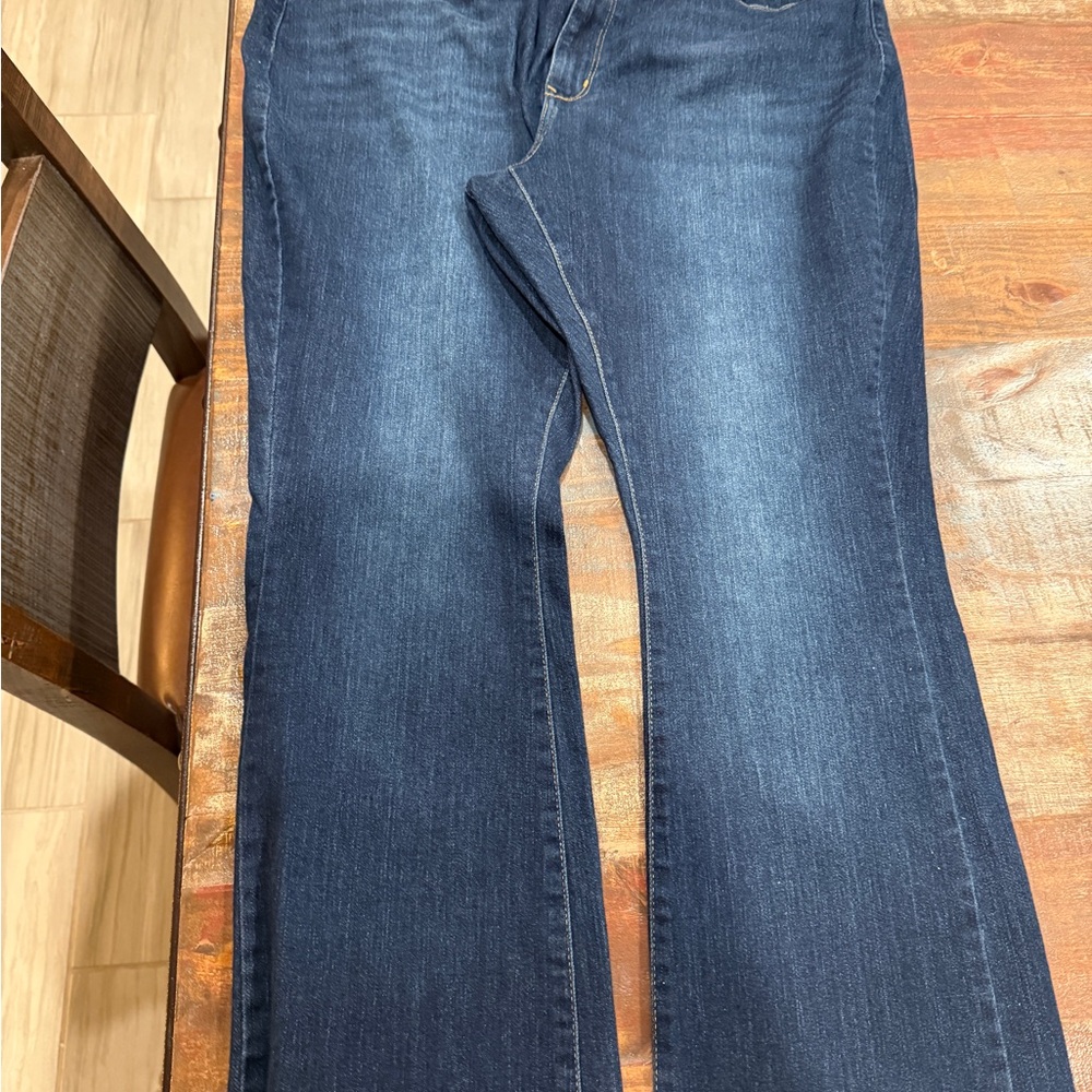 Signature by Levi Strauss Dark Blue Boot Cut Jeans
